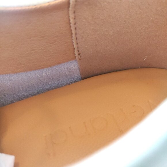 Japanese Style Women's White Leather Flat Shoes - Size 39 (7.5-8) - Picture 9 of 12